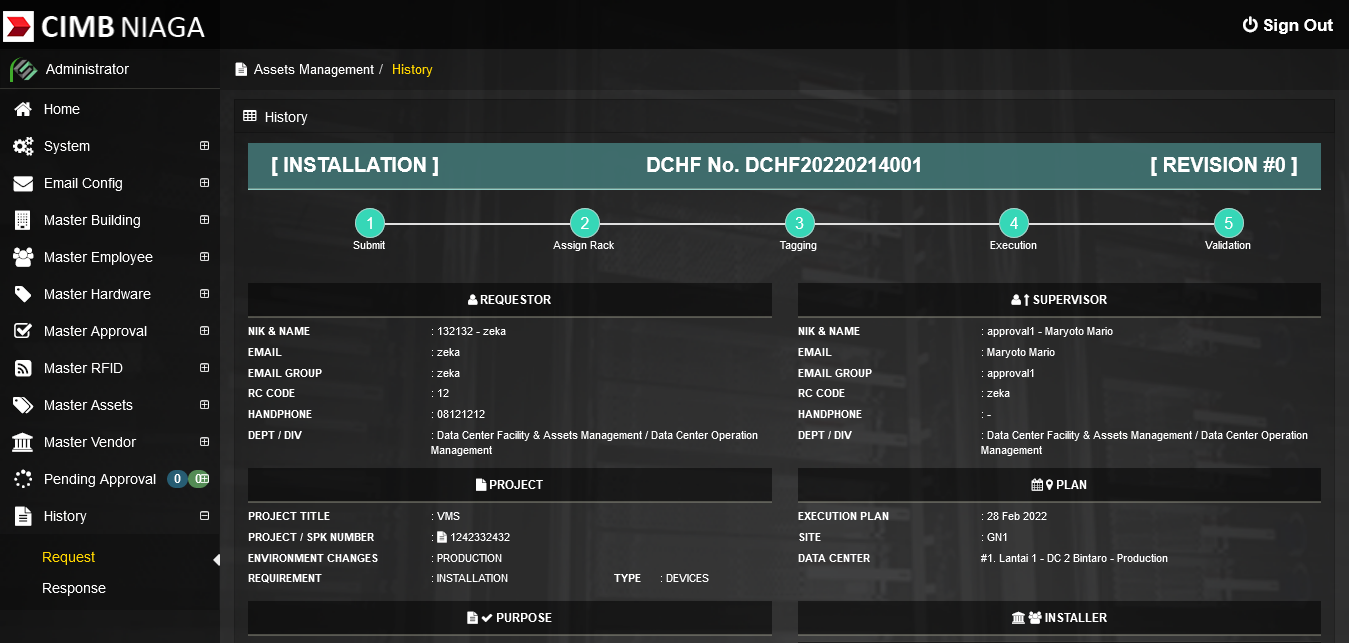 Asset Management System